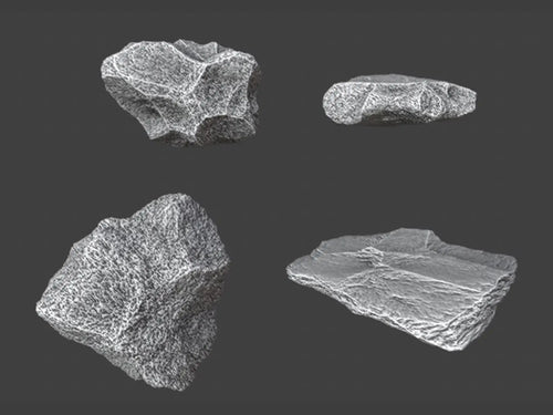 Générateur de roches (Blender) Wakiro