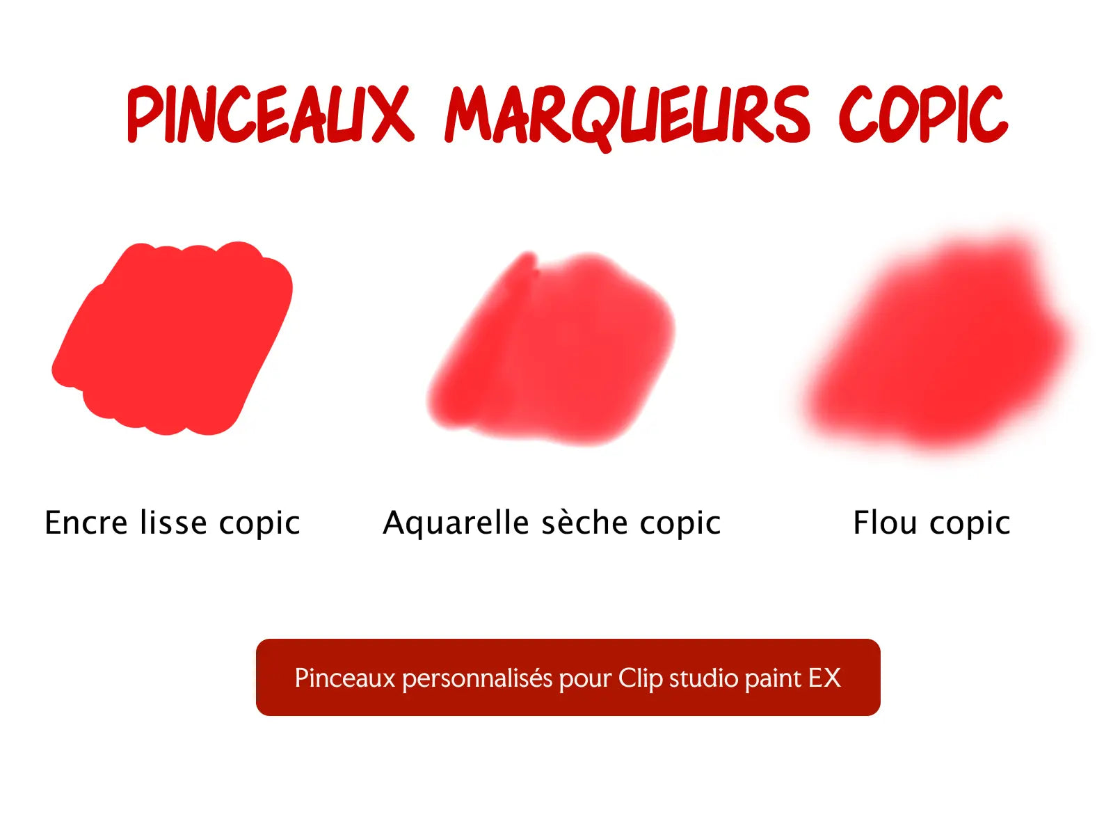 Pinceaux marqueurs copic (Clip studio paint EX) Wakiro