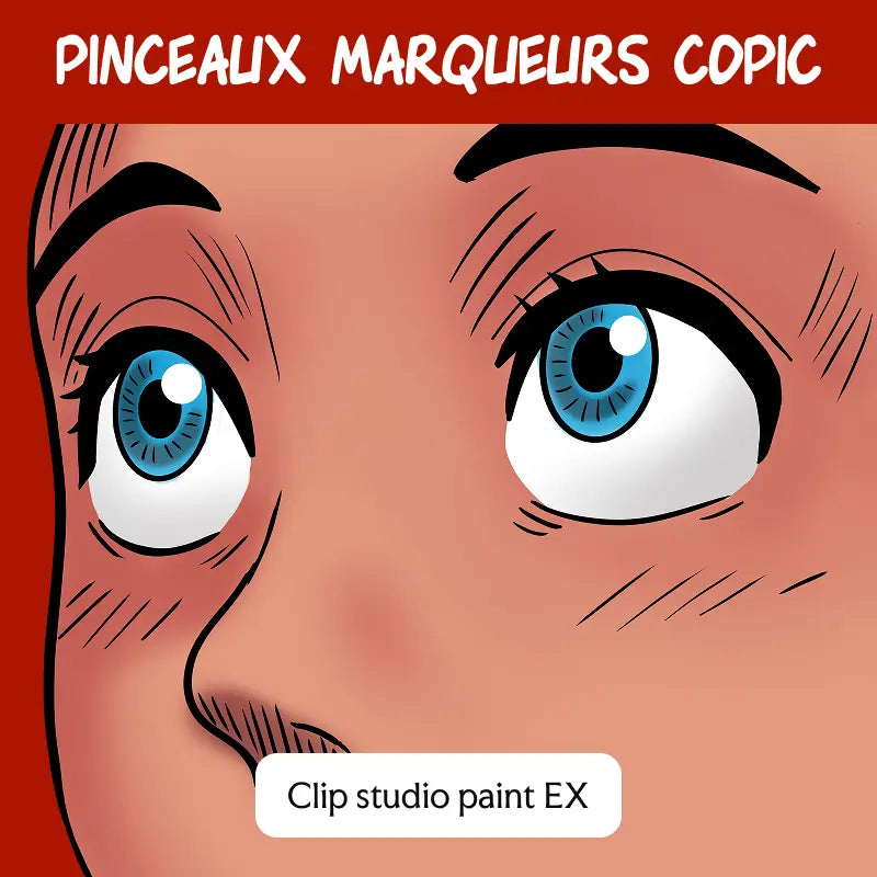 Pinceaux marqueurs copic (Clip studio paint EX) Wakiro