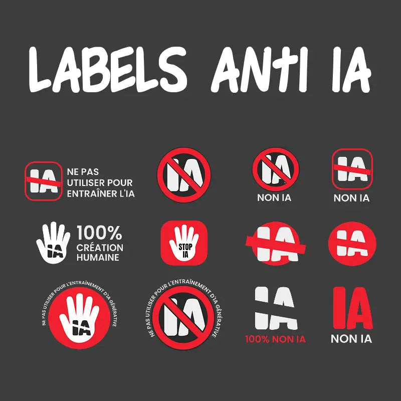 Labels anti IA Wakiro